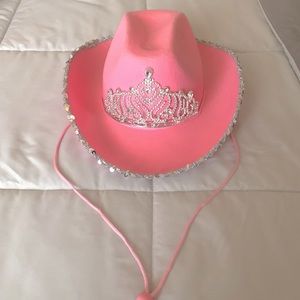 Pink cowgirl hat 🎀🪩🎀